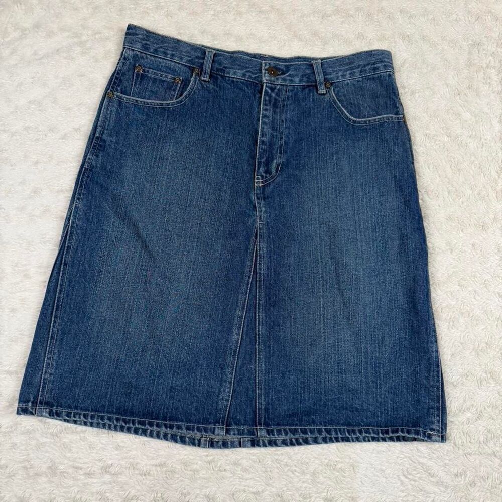 Austin Clothing Co. Women's Blue and Navy Skirt 10